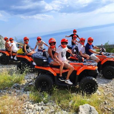 Skywalk Biokovo Tour Quads rent Makarska